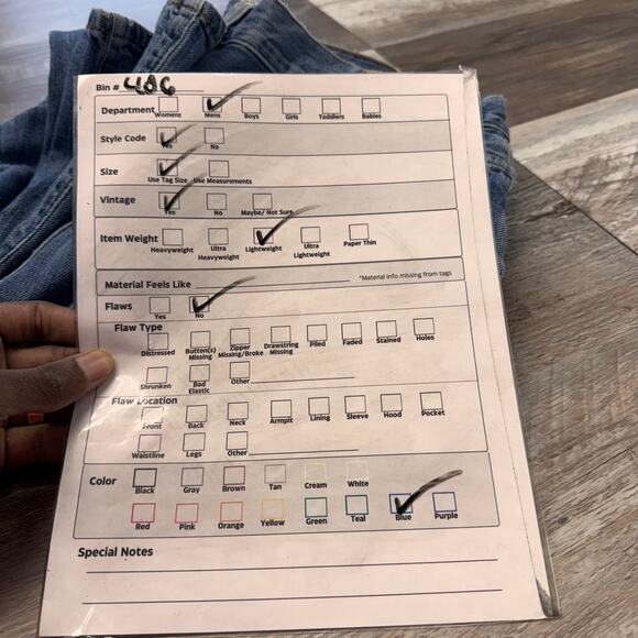 American Eagle Mid Wash Blue Mens 33x31 Cowboy Boot Cut Cotton Denim Jeans y2k - Picture 7 of 9